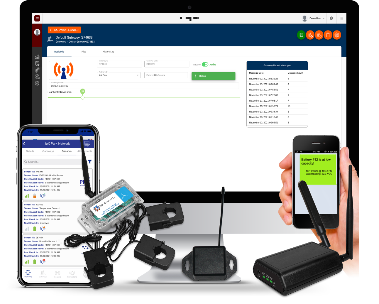 Wireless IoT Sensor Solutions | Remote Monitoring | ioX-Connect